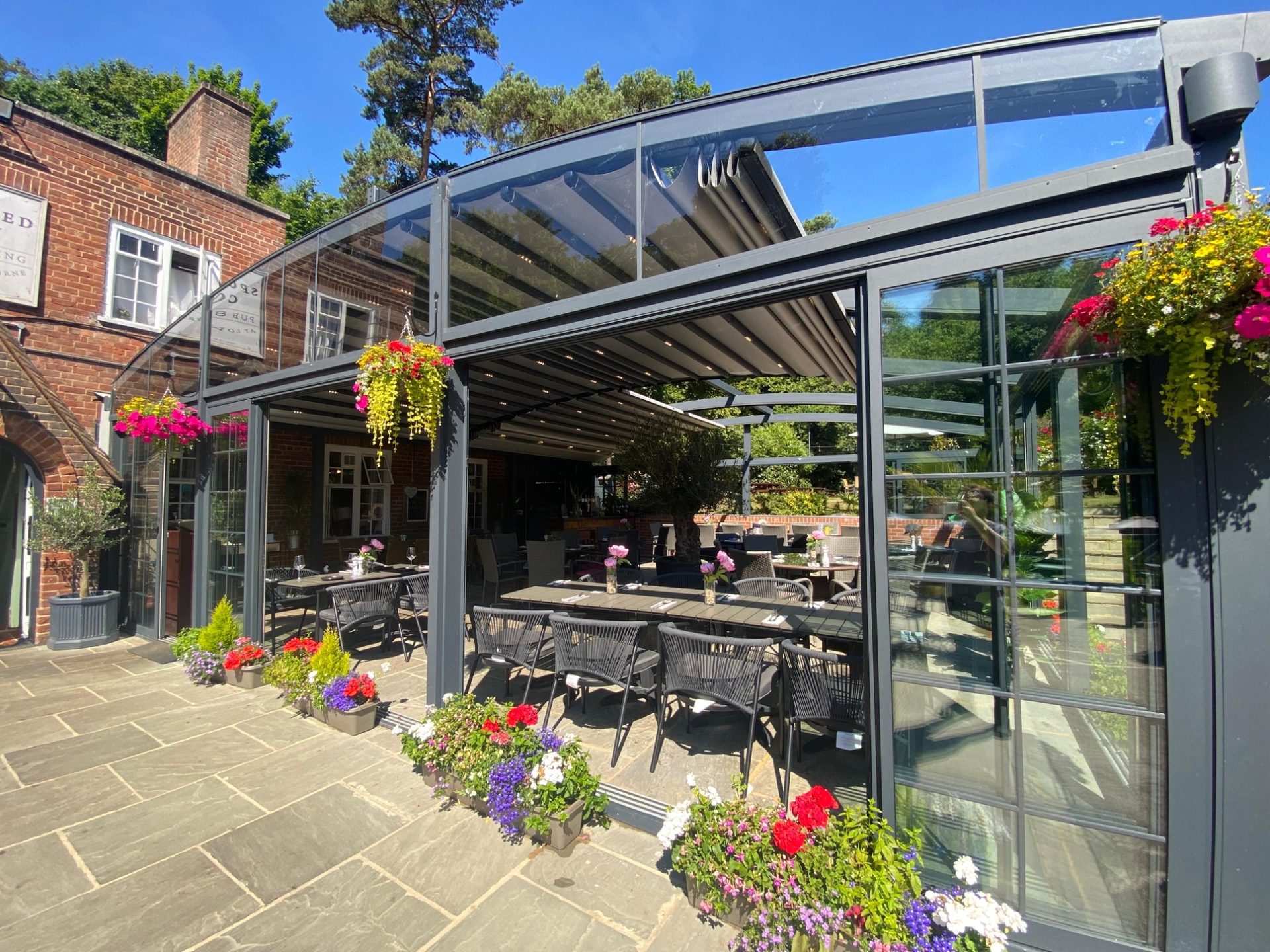 Luxury pergola installation London